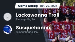 Recap: Lackawanna Trail  vs. Susquehanna  2022