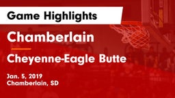 Chamberlain  vs Cheyenne-Eagle Butte  Game Highlights - Jan. 5, 2019