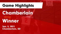 Chamberlain  vs Winner  Game Highlights - Jan. 5, 2021