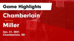 Chamberlain  vs Miller  Game Highlights - Jan. 21, 2021