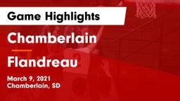 Chamberlain  vs Flandreau  Game Highlights - March 9, 2021