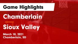 Chamberlain  vs Sioux Valley  Game Highlights - March 18, 2021