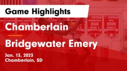 Chamberlain  vs Bridgewater Emery Game Highlights - Jan. 13, 2023