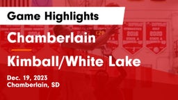Chamberlain  vs Kimball/White Lake  Game Highlights - Dec. 19, 2023