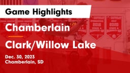 Chamberlain  vs Clark/Willow Lake  Game Highlights - Dec. 30, 2023