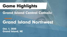 Grand Island Central Catholic vs Grand Island Northwest  Game Highlights - Oct. 1, 2020