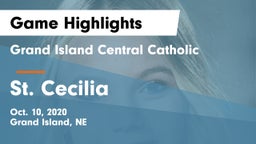 Grand Island Central Catholic vs St. Cecilia  Game Highlights - Oct. 10, 2020