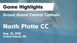 Grand Island Central Catholic vs North Platte CC Game Highlights - Aug. 20, 2020