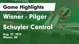 Wisner - Pilger  vs Schuyler Central  Game Highlights - Aug. 29, 2019