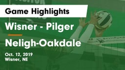 Wisner - Pilger  vs Neligh-Oakdale  Game Highlights - Oct. 12, 2019