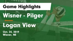 Wisner - Pilger  vs Logan View  Game Highlights - Oct. 24, 2019
