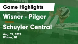Wisner - Pilger  vs Schuyler Central  Game Highlights - Aug. 24, 2023