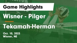 Wisner - Pilger  vs Tekamah-Herman  Game Highlights - Oct. 10, 2023