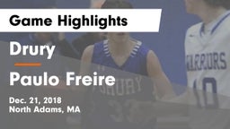 Drury  vs Paulo Freire Game Highlights - Dec. 21, 2018