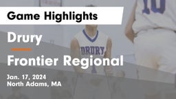 Drury  vs Frontier Regional  Game Highlights - Jan. 17, 2024