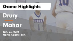 Drury  vs Mahar Game Highlights - Jan. 23, 2024