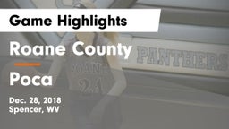 Roane County  vs Poca Game Highlights - Dec. 28, 2018