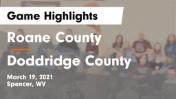 Roane County  vs Doddridge County  Game Highlights - March 19, 2021