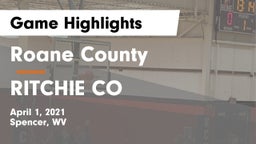 Roane County  vs RITCHIE CO Game Highlights - April 1, 2021