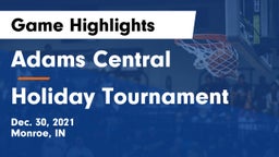 Adams Central  vs Holiday Tournament Game Highlights - Dec. 30, 2021