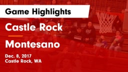 Castle Rock  vs Montesano  Game Highlights - Dec. 8, 2017