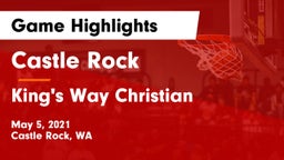 Castle Rock  vs King's Way Christian  Game Highlights - May 5, 2021