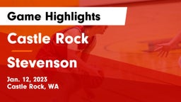 Castle Rock  vs Stevenson  Game Highlights - Jan. 12, 2023
