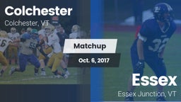 Matchup: Colchester High vs. Essex  2016