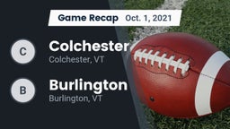 Recap: Colchester  vs. Burlington  2021