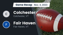 Recap: Colchester  vs. Fair Haven  2023