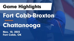 Fort Cobb-Broxton  vs Chattanooga  Game Highlights - Nov. 10, 2023