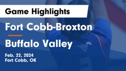 Fort Cobb-Broxton  vs Buffalo Valley Game Highlights - Feb. 22, 2024