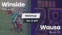 Matchup: Winside  vs. Wausa  2017
