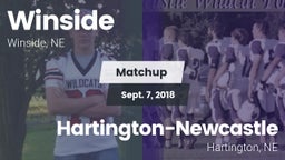 Matchup: Winside  vs. Hartington-Newcastle  2018