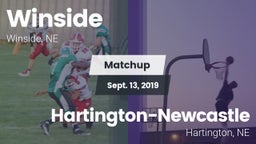 Matchup: Winside  vs. Hartington-Newcastle  2019