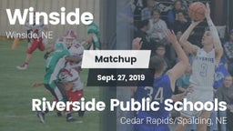 Matchup: Winside  vs. Riverside Public Schools 2019