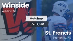 Matchup: Winside  vs. St. Francis  2019