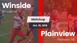 Matchup: Winside  vs. Plainview  2019