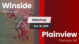 Matchup: Winside  vs. Plainview  2019