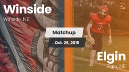 Matchup: Winside  vs. Elgin  2019