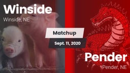 Matchup: Winside  vs. Pender  2020
