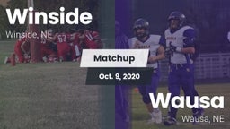 Matchup: Winside  vs. Wausa  2020