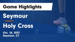 Seymour  vs Holy Cross  Game Highlights - Oct. 18, 2023