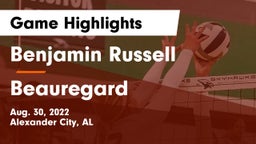 Benjamin Russell  vs Beauregard  Game Highlights - Aug. 30, 2022