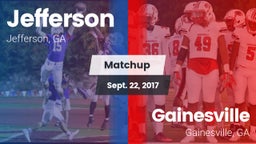 Matchup: Jefferson High vs. Gainesville  2017