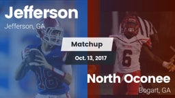 Matchup: Jefferson High vs. North Oconee  2017