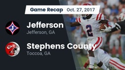 Recap: Jefferson  vs. Stephens County  2017