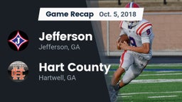 Recap: Jefferson  vs. Hart County  2018