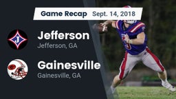 Recap: Jefferson  vs. Gainesville  2018