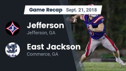Recap: Jefferson  vs. East Jackson  2018